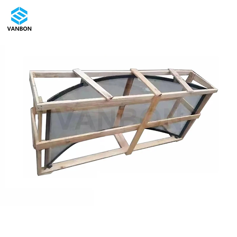 Front Windscreen Sets 170510323 Upper and 170510324 Lower For XCMG XGC75 Crawler Crane