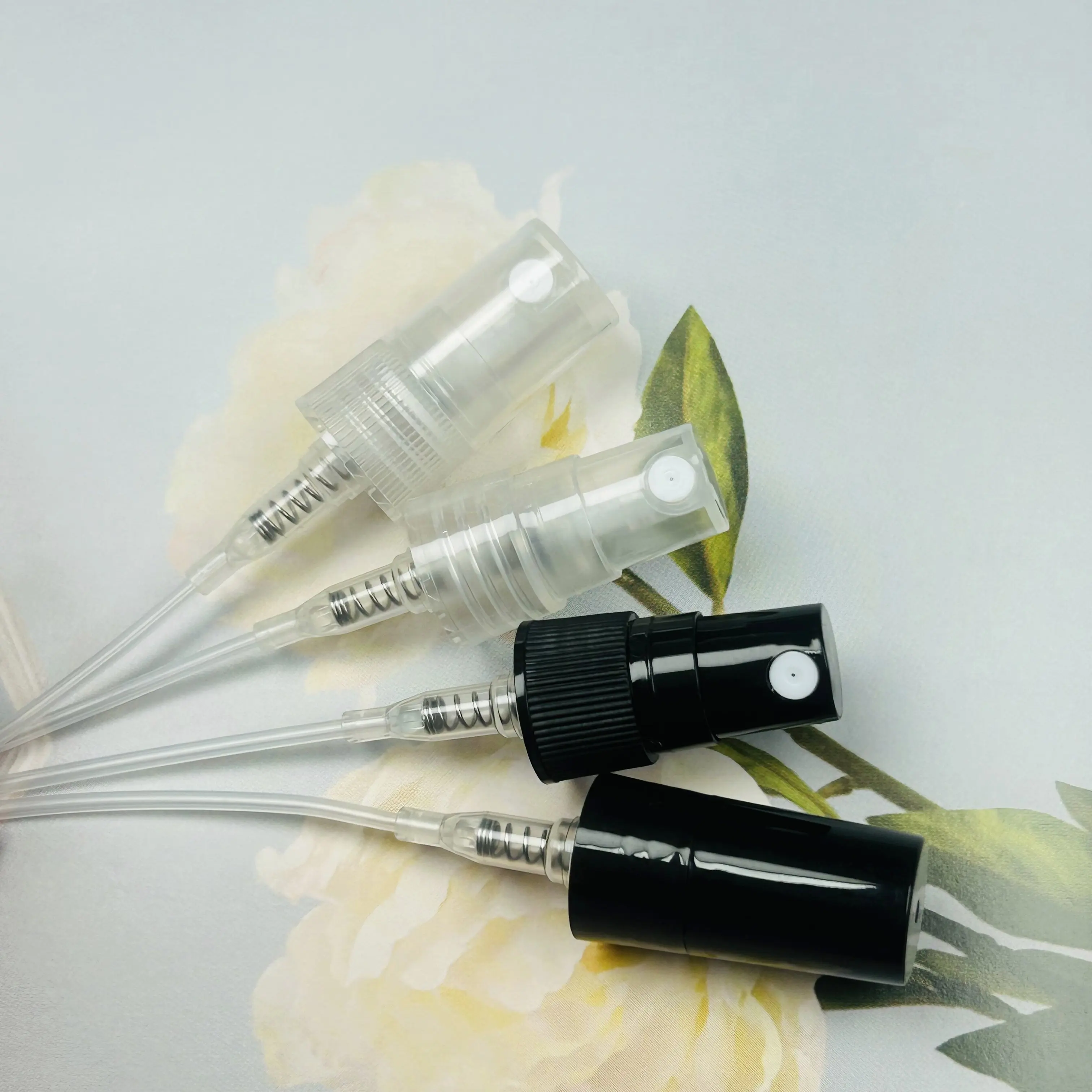 New Recyclable 12mm 12/410 Plastic Fine Mist Spray Perfume Pump  Dispenser Bottle Sprayer For Cosmetic Liquid Products