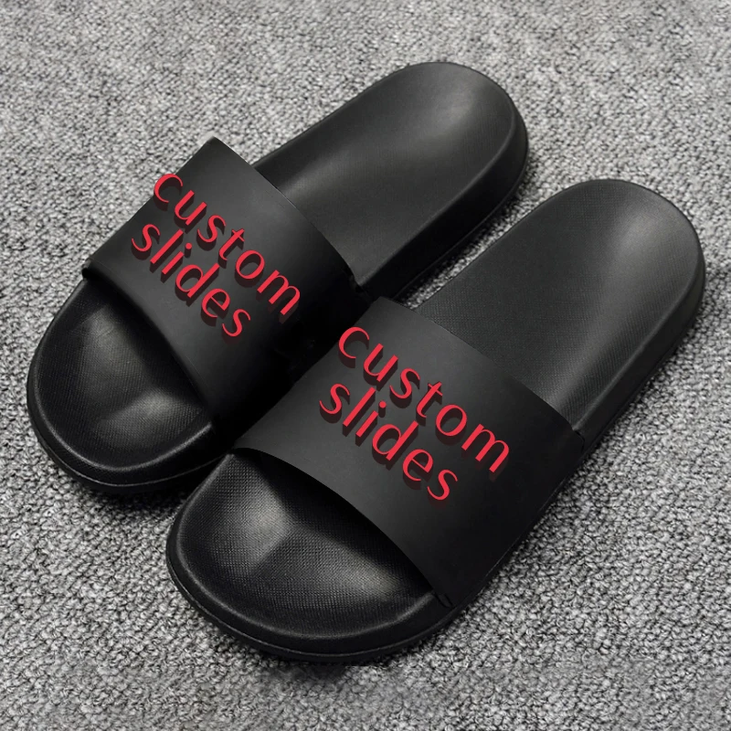 Chines Factory Direct Sale Fashion Slippers Men Slides Slippers Slides Custom Slides Slipper With Hole At Bottom