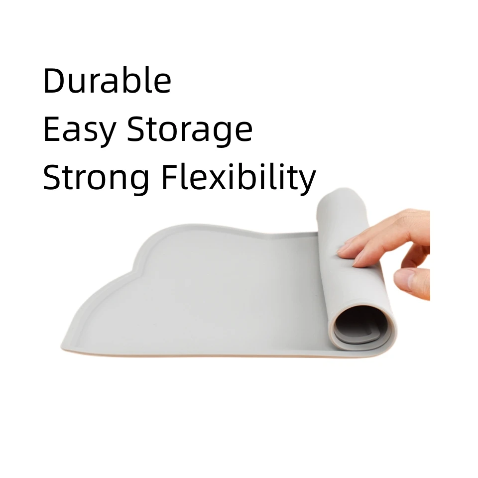 Anti Tropf Hundenapf All-In-One Feeding Mat Pet Double Bowl Lick Mat Designer Anti Splash Dog Silicone Bowl No Spill