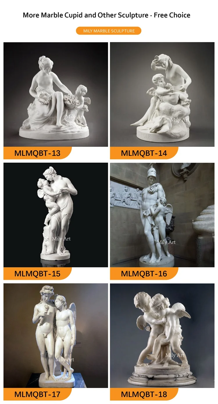  Marble Cupid Statue