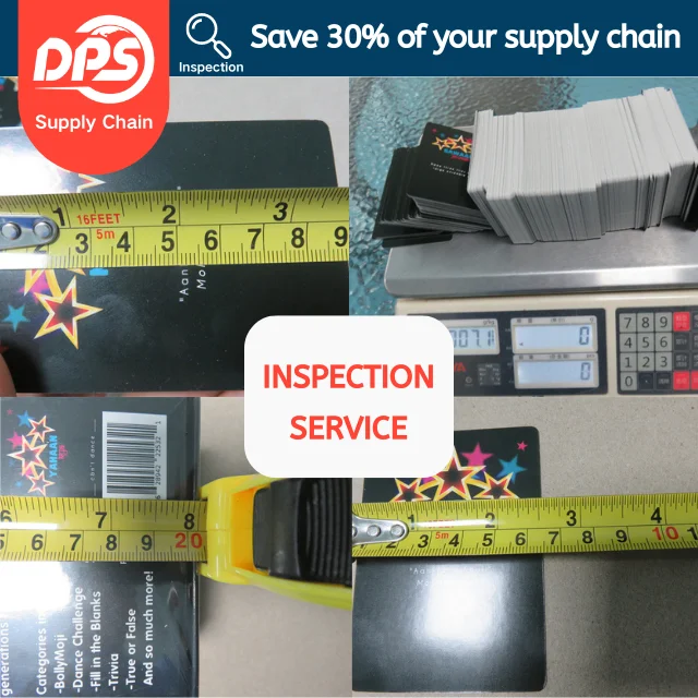 Expert Inspection Services for Customized Cards in China to Ensure Print Quality and Durability