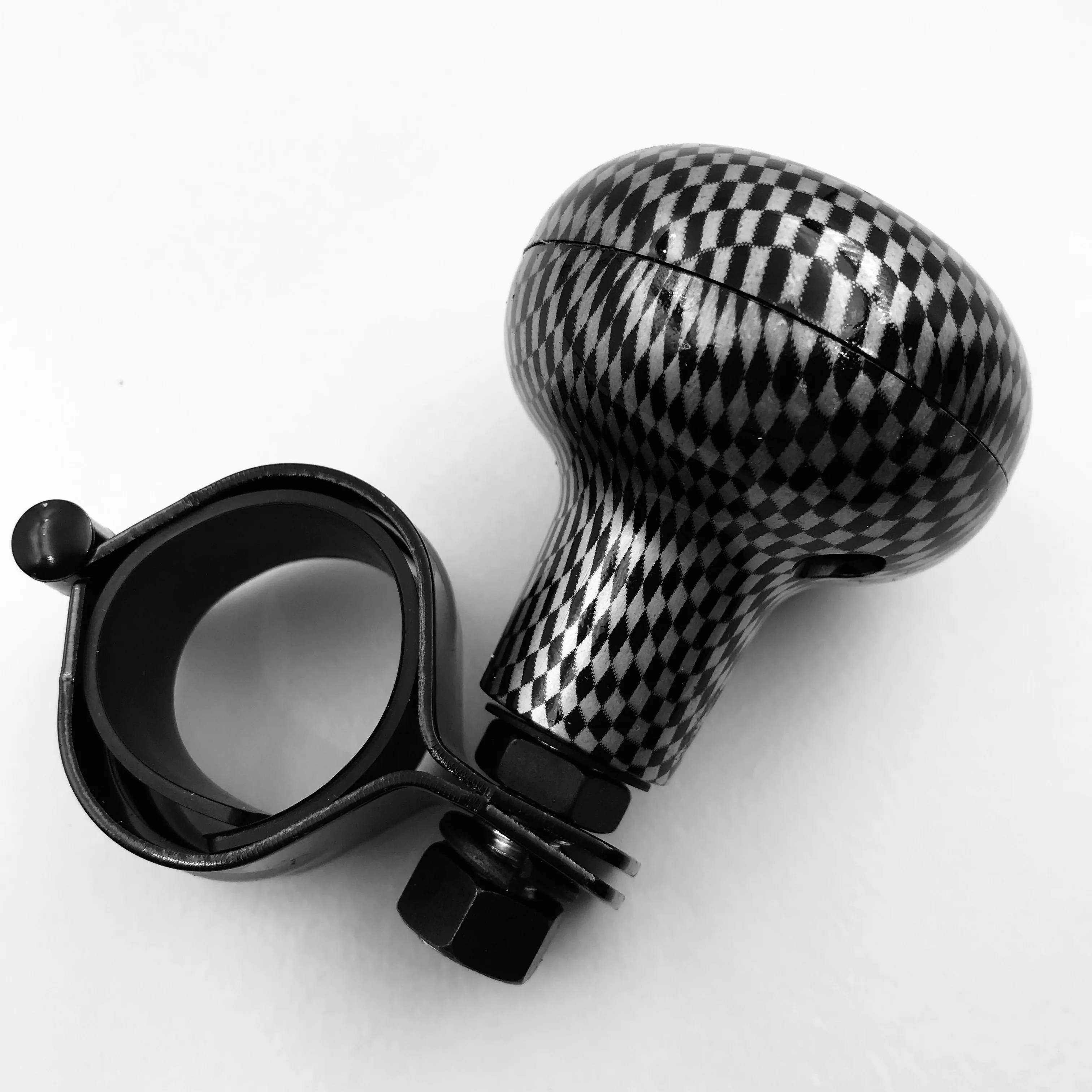 Hot sale Carbon fiber Tractor Steering wheel spinner Car truck steering wheel knob