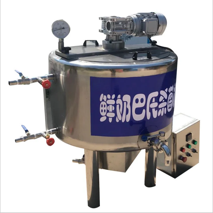  Простая в эксплуатации машина для пастеризации молока коровьего охлаждающий резервуар и пастеризатор с CE УТВЕРЖДЕНО