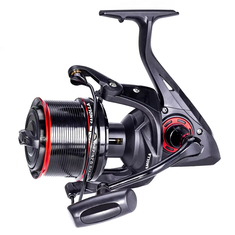Fishing Reel Distant Wheel Sea Surf Spinning Reels Carbon Drag 25kg 12+1BB Saltwater Boat Coil Accesorios Open Face Carretilha