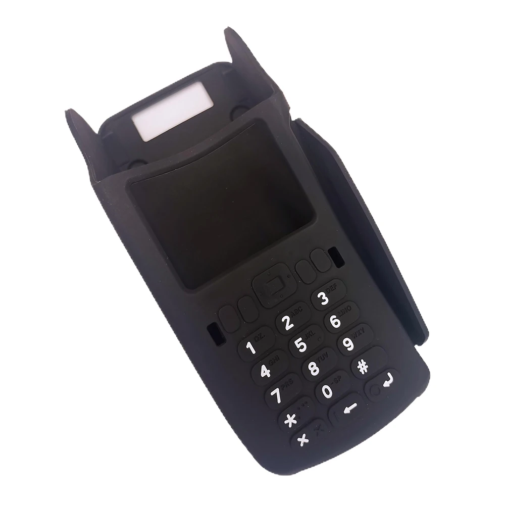shockproof printing silicone case for verifone VX520C with keypad cover