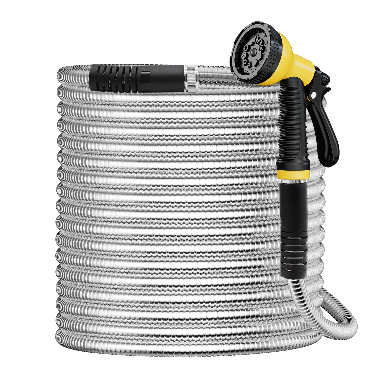 Hot Sale 16MM Anti-Abrasion Anti-Corrosion Stainless Steel Hose with Mental Garden Hose PVC Inner Tube