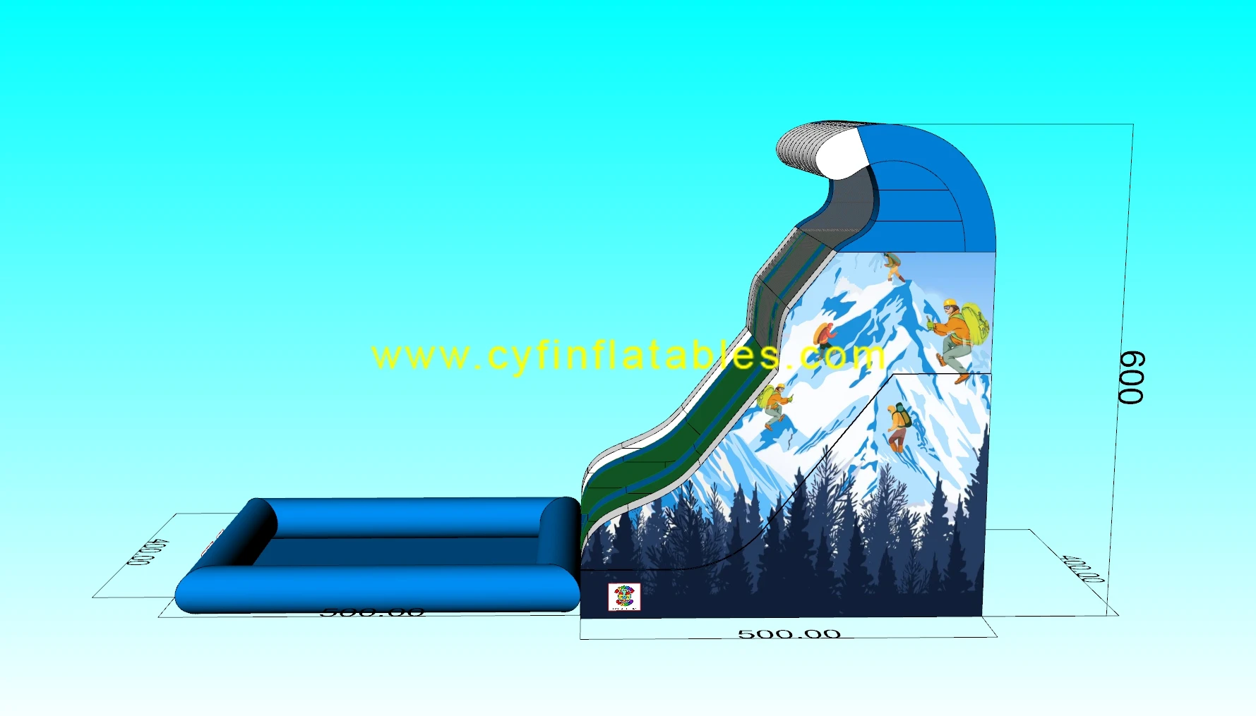 large inflatable pool slide Commercial Inflatable Water Slide Jump Castle Bouncer for kids and adults