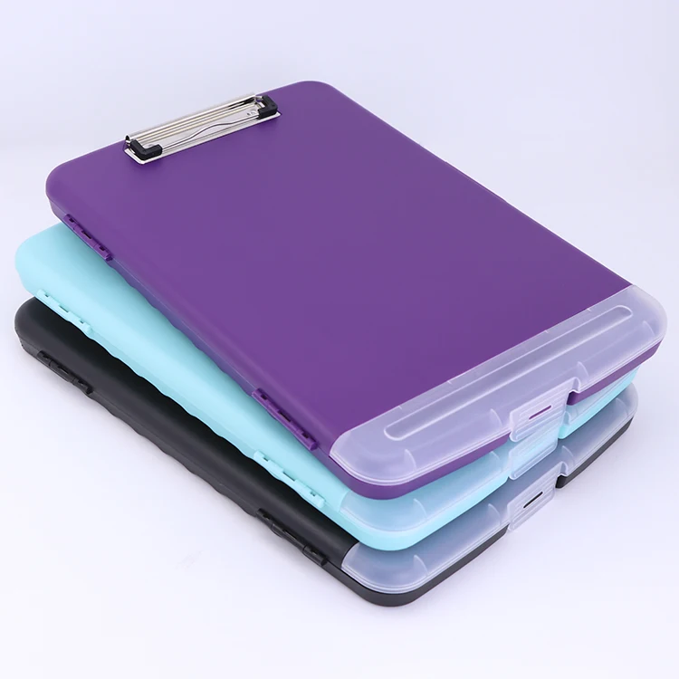 Foldable Nursing Clipboard Store Stationery Document Notebook Portable File Pockets Anatomy Clipboards Lever Arch File Clipboard