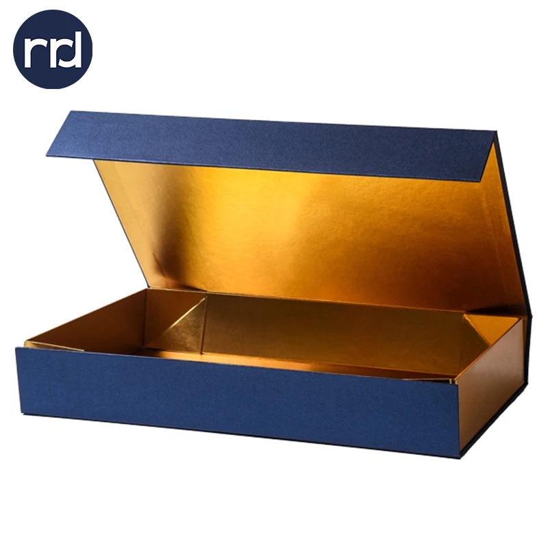 RR Donnelley China Manufacturer Wholesale Custom Eco Friendly Coated Paper Happy Fathers Day Gift Packing Foldable Magnetic Box