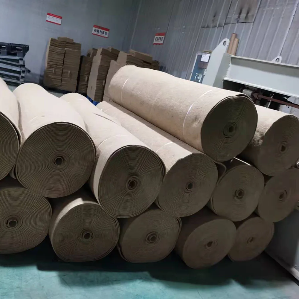 natural jute fiber weeds control mat hydroponic grow media for microgreens and wheatgrass jute felt mat mulch  grow seed mat