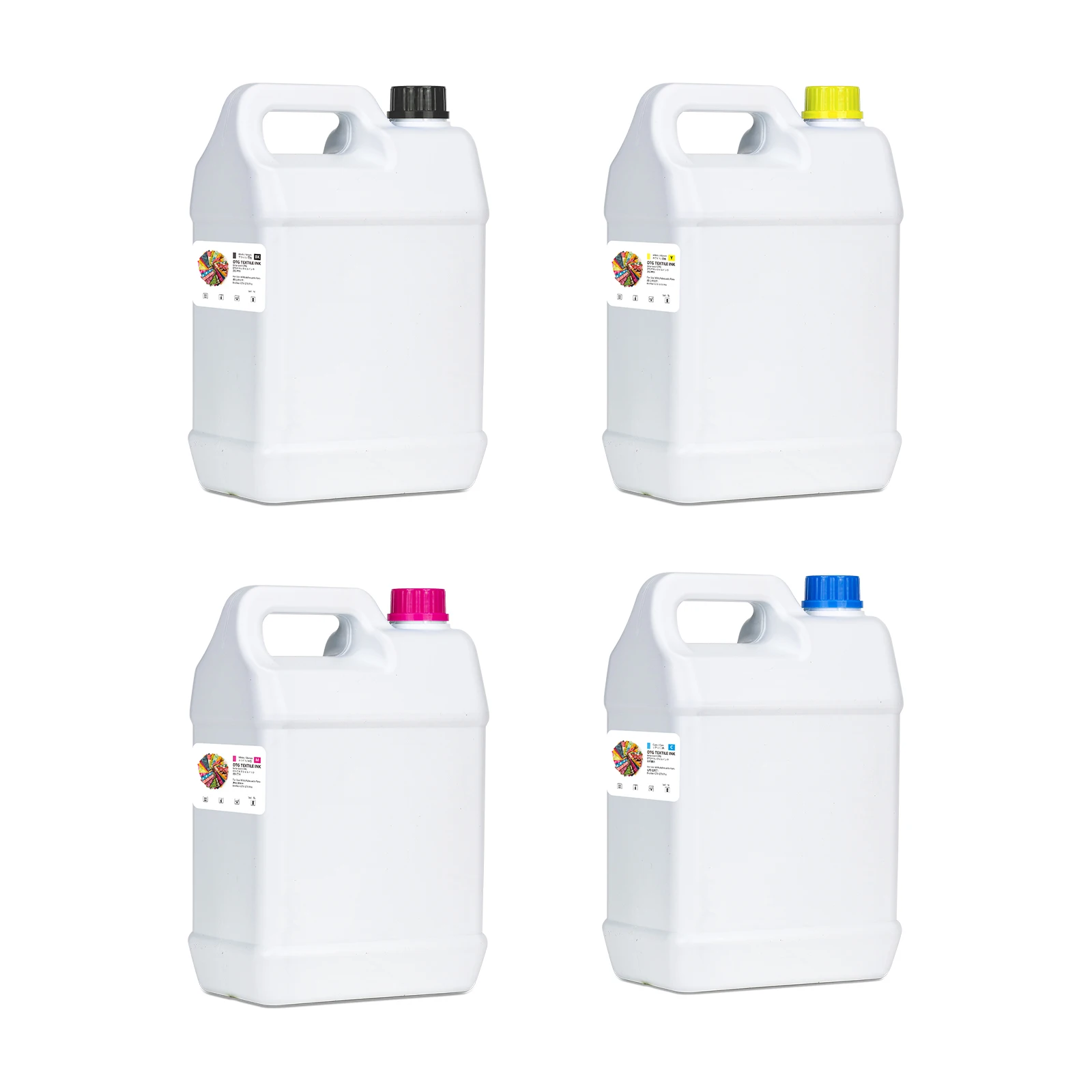 5L per bottle Dtg Ink Textile Ink Bottle For Epson R3000 4800 DX5 DX7 DTG Printer