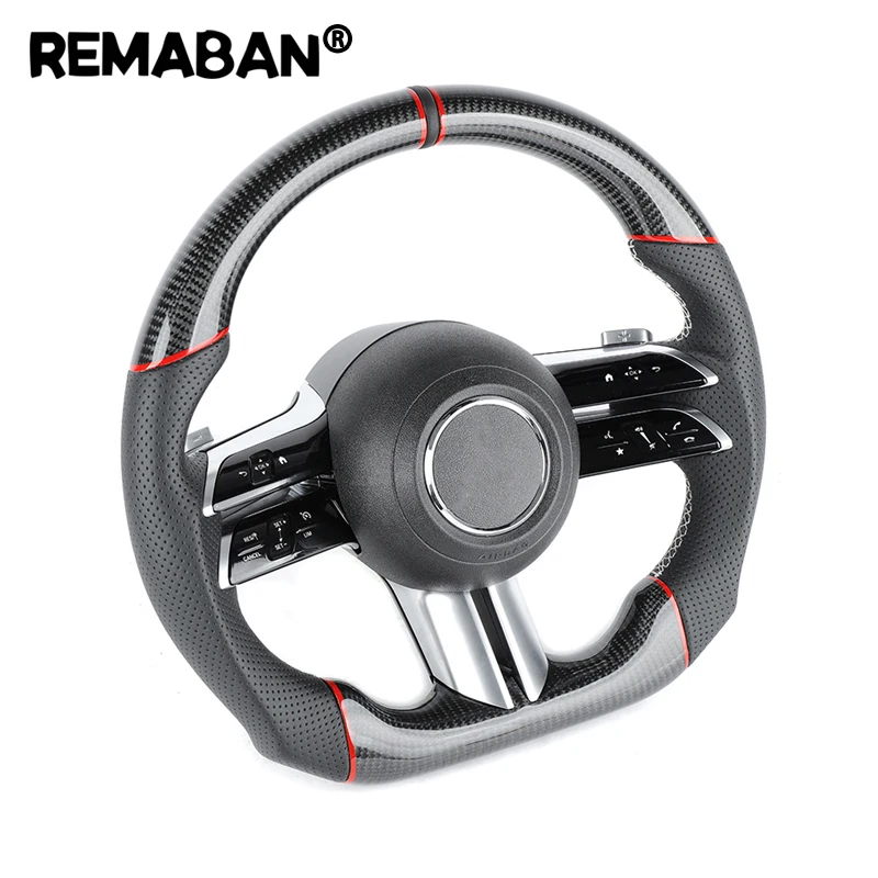 For Mercedes Ben-z sentire car series can be retrofitted and upgraded with the new AM-G steering wheel