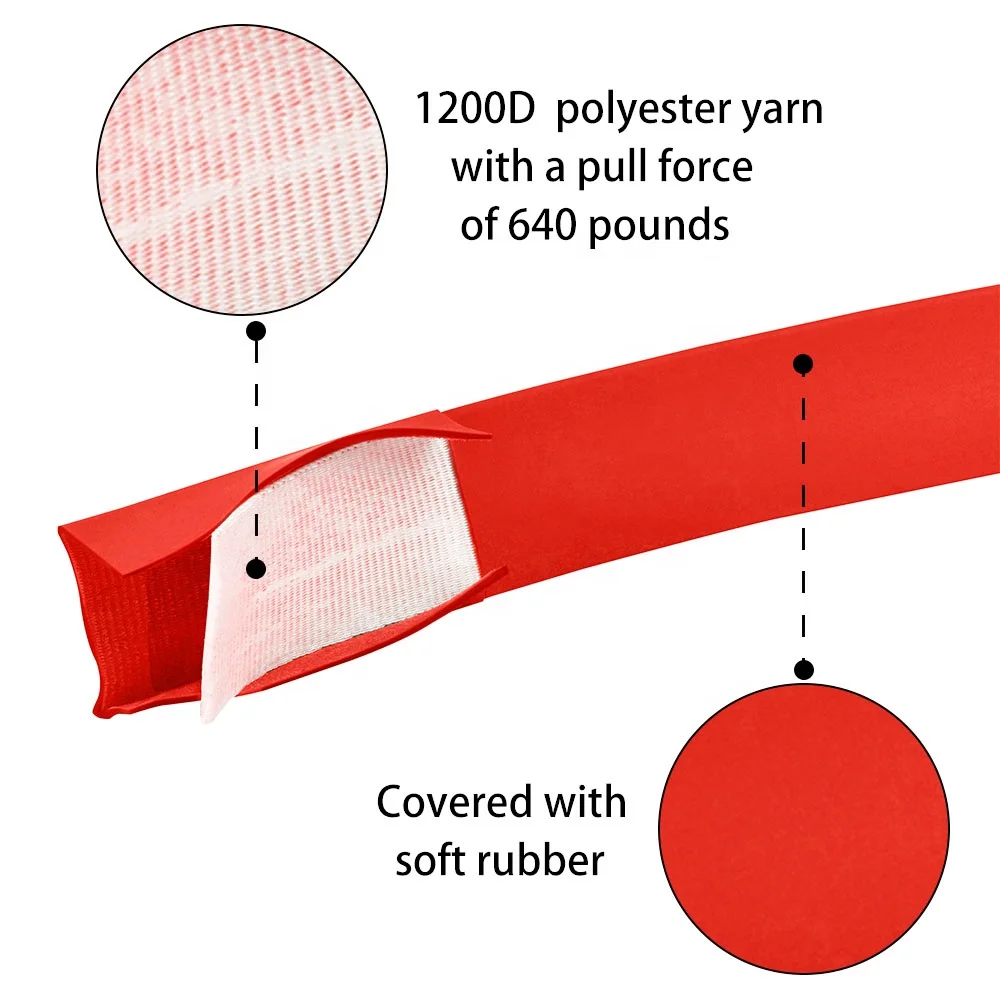 PVC waterproof glow in the dark dog collar