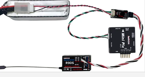 Brand New Radiolink PRM-03 for Drone UAV Real-time OSD Telemetry Sensor Mini Receiver for RC Plane Multi Copter RC OSD Module