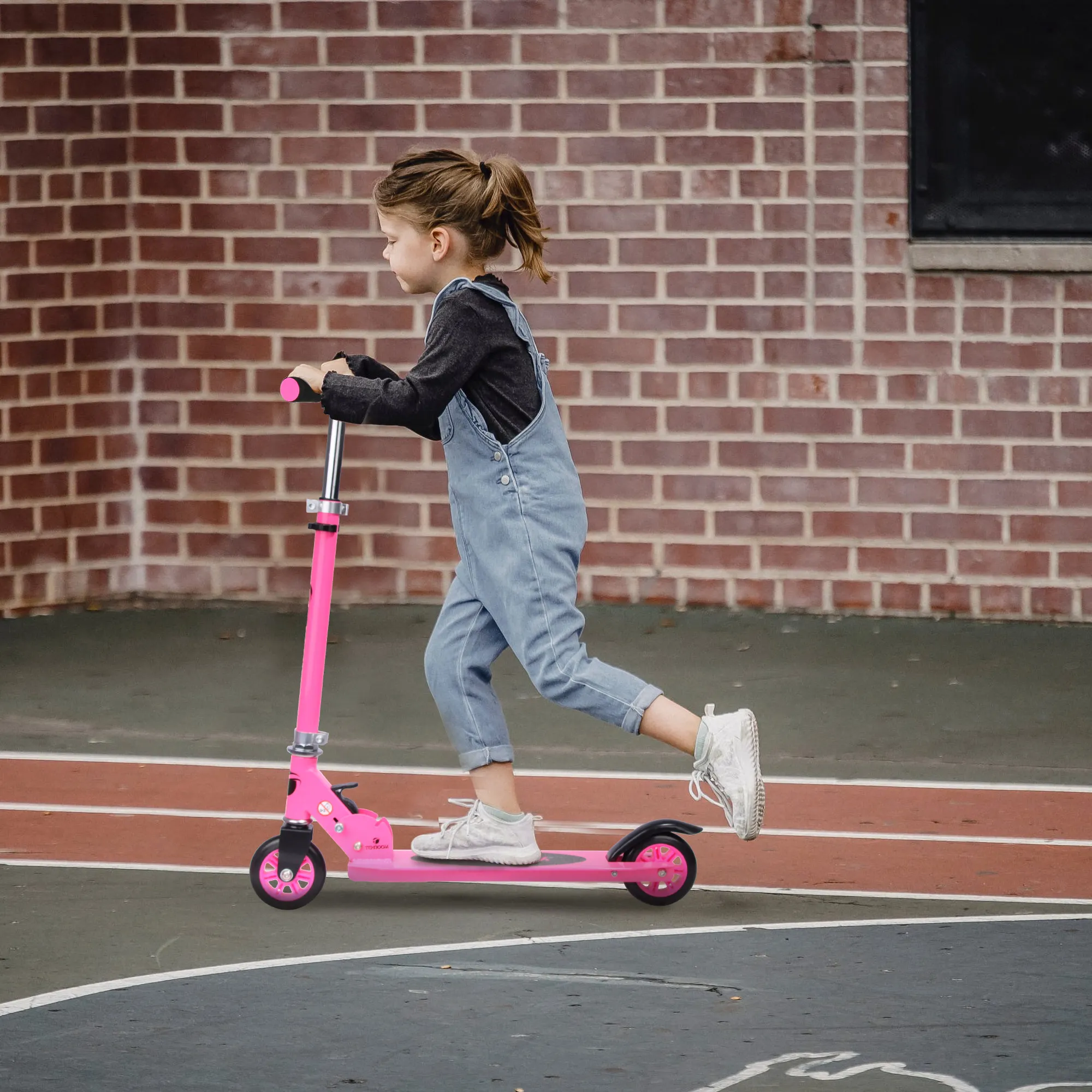 2 PVC Wheel Folding Children Scooter 3 Adjustable Height  Kick Scooter for kids