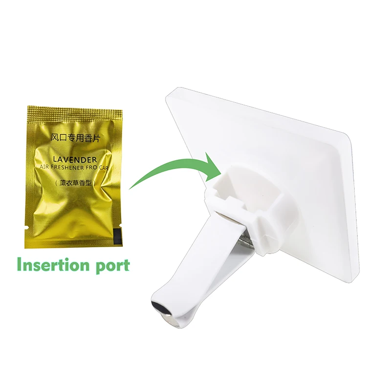 Sublimation Acrylic Car Air Vent Clip Personalized Picture Car Air Freshener Clips  Interior Car Decoration