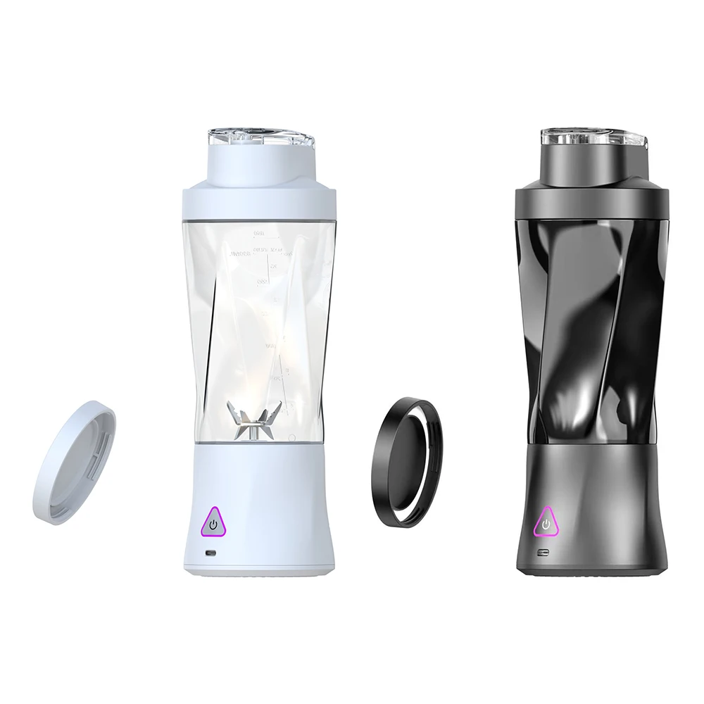 Factory custom Best Seller Product White Bottle Sport Portable Blender Big Capacity Rechargeable Electric Smoothies Juicer Cup