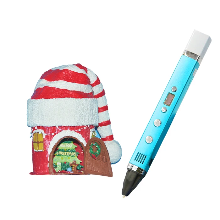 3d pen with ABS PLA PCL 1.75mm filament lcd monitor printer promotional pens with name