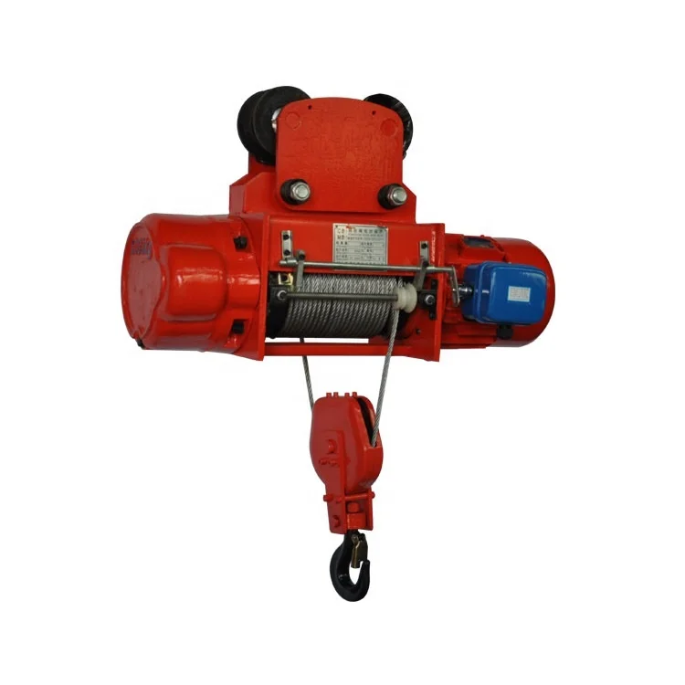 Professional CE ISO Approved  Direct Supplied CD/MD Wire Rope Electric Hoist 1000kg