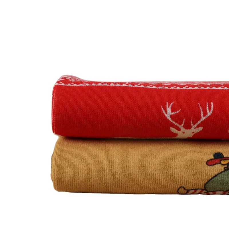 Langka 95% хлопок 5% спандекс принт трикотажная ткань изготовленная на заказ в