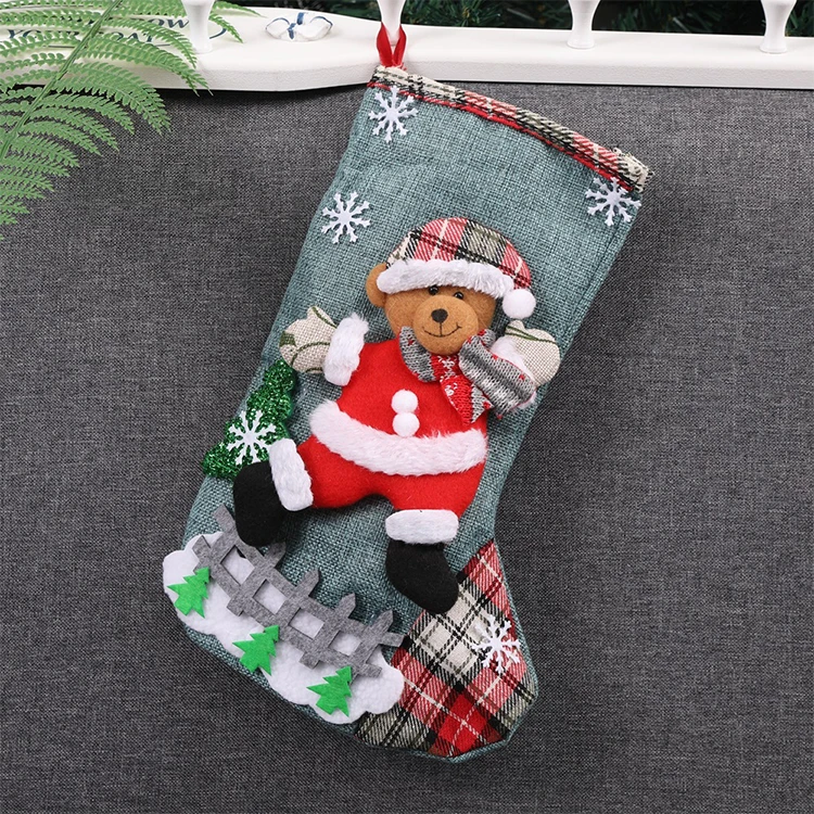 women cozy non skid Christmas winter thermal slipper socks home floor socks