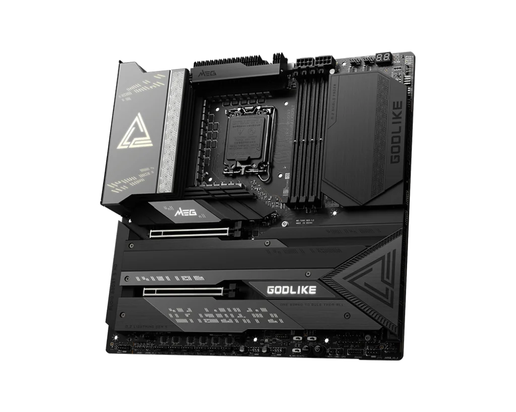 Новая игровая Материнская плата MSI Мег Z790 GODLIKE DDR5 LGA1700 с поддержкой 13-го процессора