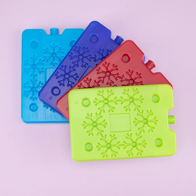 Wholesale High Quality Plastic Ice Crystal Storage Container Multicolor Ice Cube Storage Bin With Lid