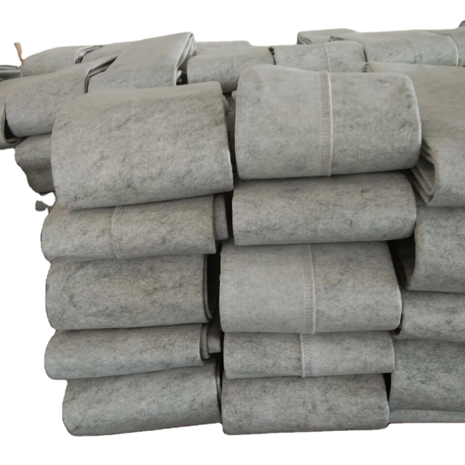 High temperature resistant polyester industrial dust filter bag  Cement plant  dust filter
