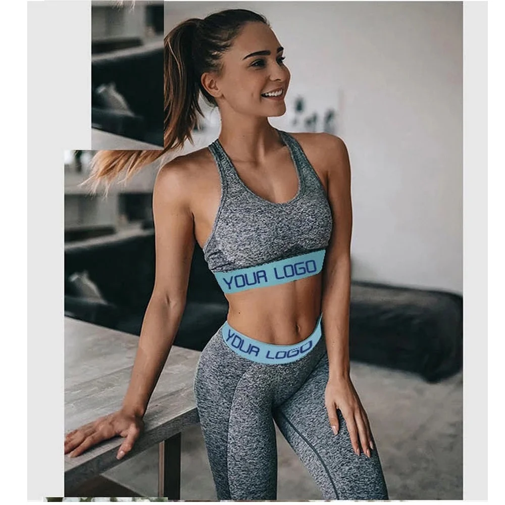 
Seamless Leggings And Bra Set Activewear Yoga Sets For Women 