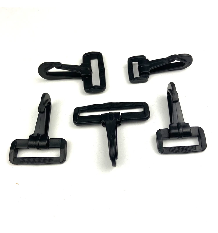 Chinese bag accessories manufacturer new design black snap hooks wholesale swivel hook