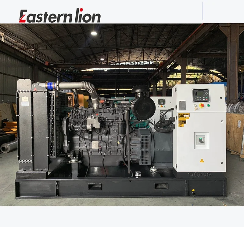 Easternlion 400kw 500kva Designed by denyo 3 phase 400V brushless alternator water cooled silent diesel generator manufacturer