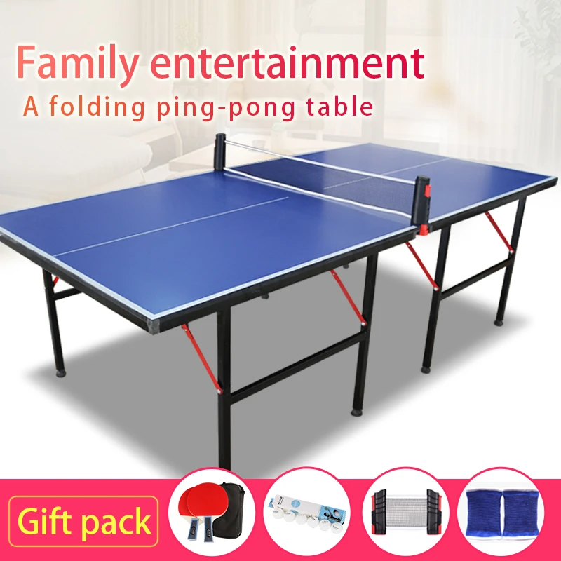 Convenient Outdoor Family Style Table Tennis Set Indoor Table Tennis Table