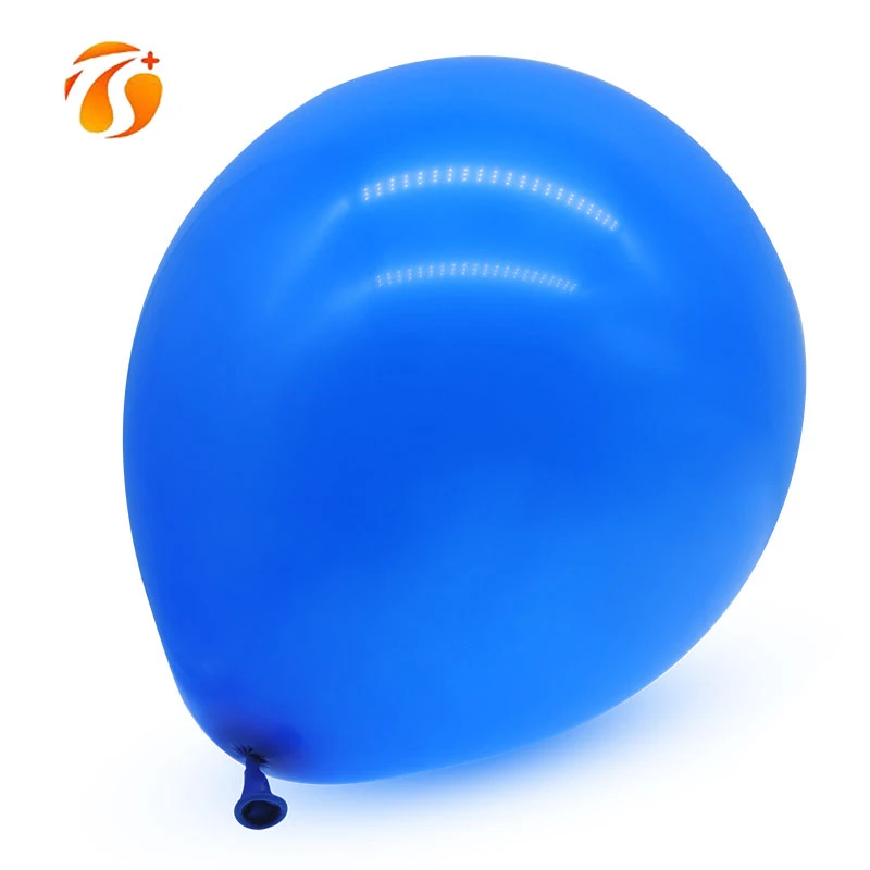 
Круглые темно-синие надувные стандартные латексные шары 