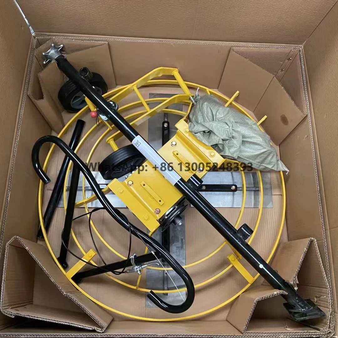 3KW Floor Concrete Cement Pavement Diesel Fuel GX160 Gasoline Concrete Troweling Machine Power Trowel for Building Construction