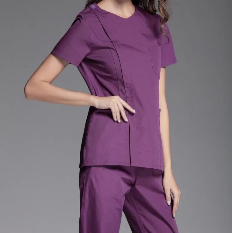 Female slim nurse work clothes suit medical beauty hospital work clothes female brush hand clothes