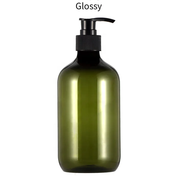 Round-shouldered shower gel shampoo bottle cosmetic packaging separate emulsion bottle soap dispenser