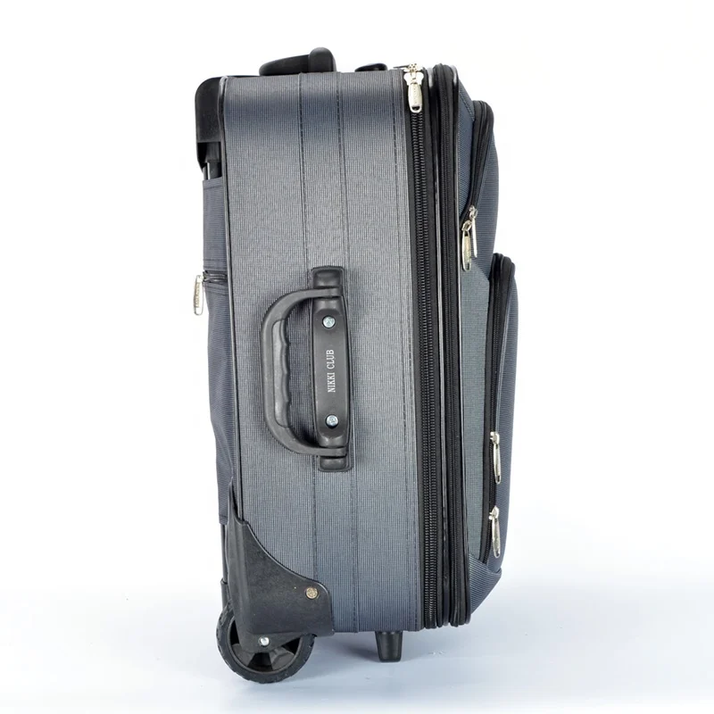 Best Selling High Quality cloth luggage 3pcs soft fabric Luggage Travel Suitcase Set Luggage