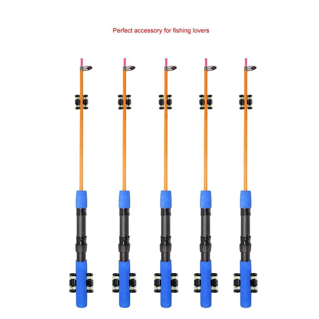 Guaranteed Quality Proper Price Gold-plated Metal Wall-mounted Fishing Rod Holder Fishing Rod Display Storage Bracket