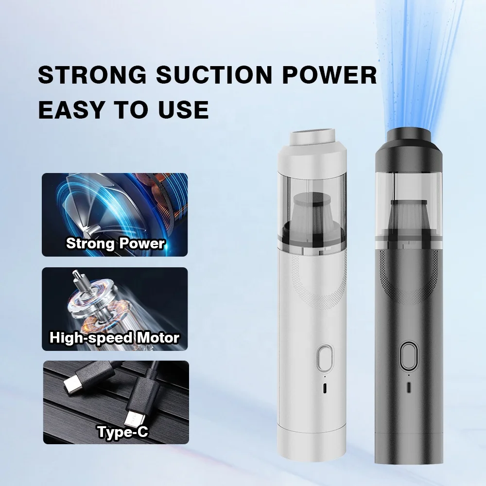 Mini Portable Household Vehicle Vacuum Cleaner Small Suction And Blowing Cordless Handheld Car Vacuum Cleaner Air Duster