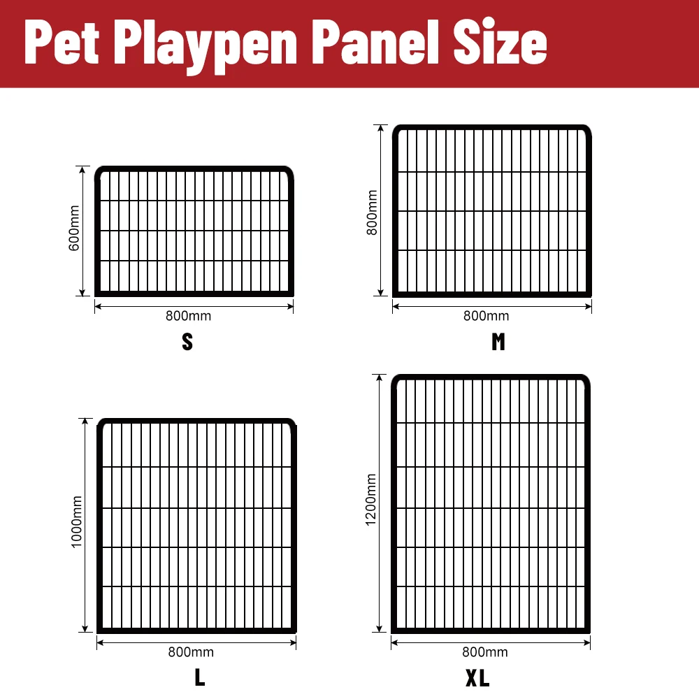 Hot sale black pet fence. Pet dog fence. Customized dog fence