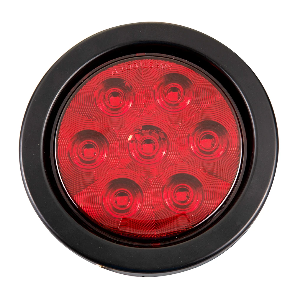 4 inch Round LED STT Light 12V 4 inch round LED STT lamp trailer DOT SAE