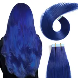 Tape In Hair Extensions 100% Remy Virgin Human Hair,Gradient Color Human Hair Extensions