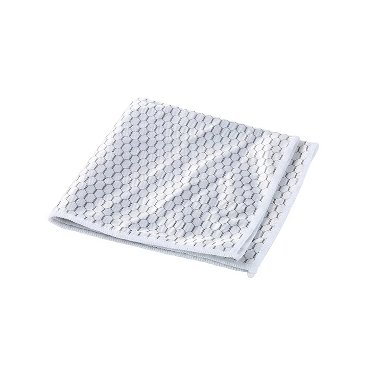Microfiber Scratch Glass Microfiber Cloth For Cleaning For Glass, Mirrors, Windows And Other Household Cleaning