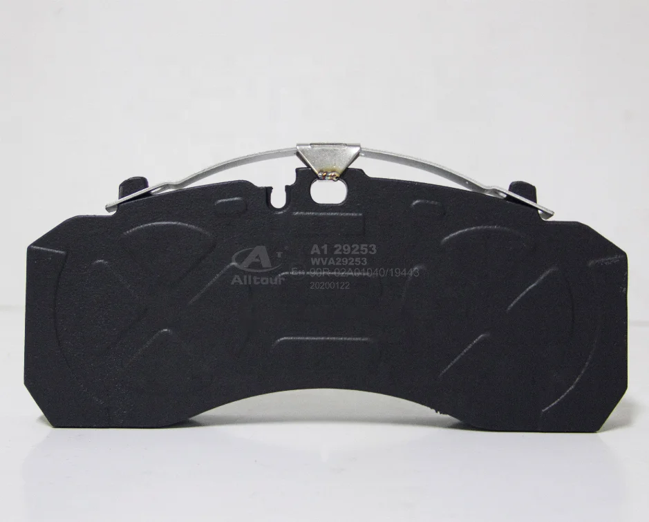 trailer truck dis brake pads original auto spare  parts  WVA29253  for BPW DAF MERCEDES SCANIA MAN IVECO