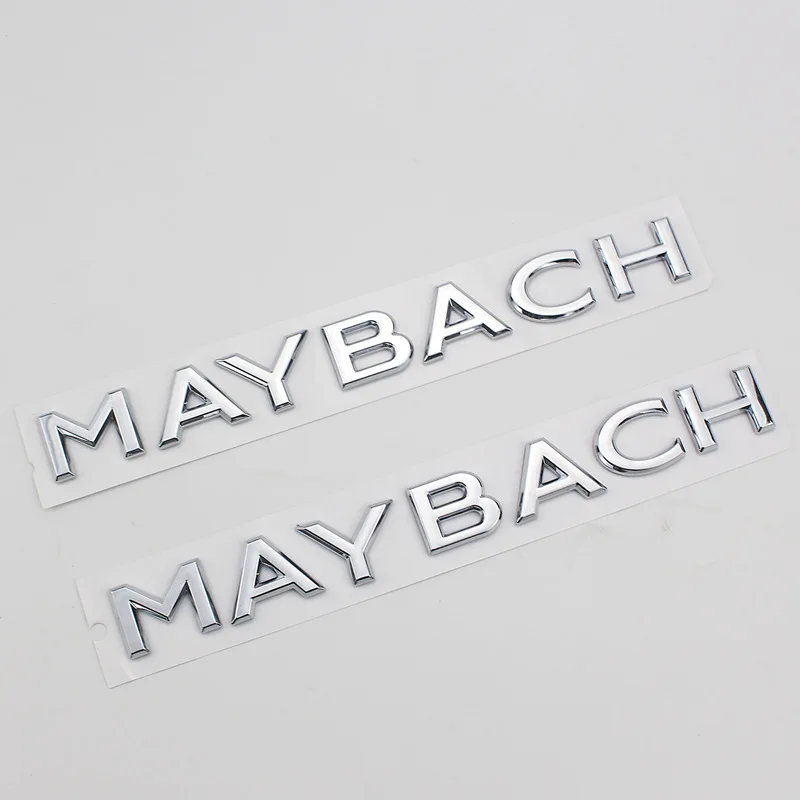 Custom Plastic Number Letters Car Logo Emblem Badge Sticker