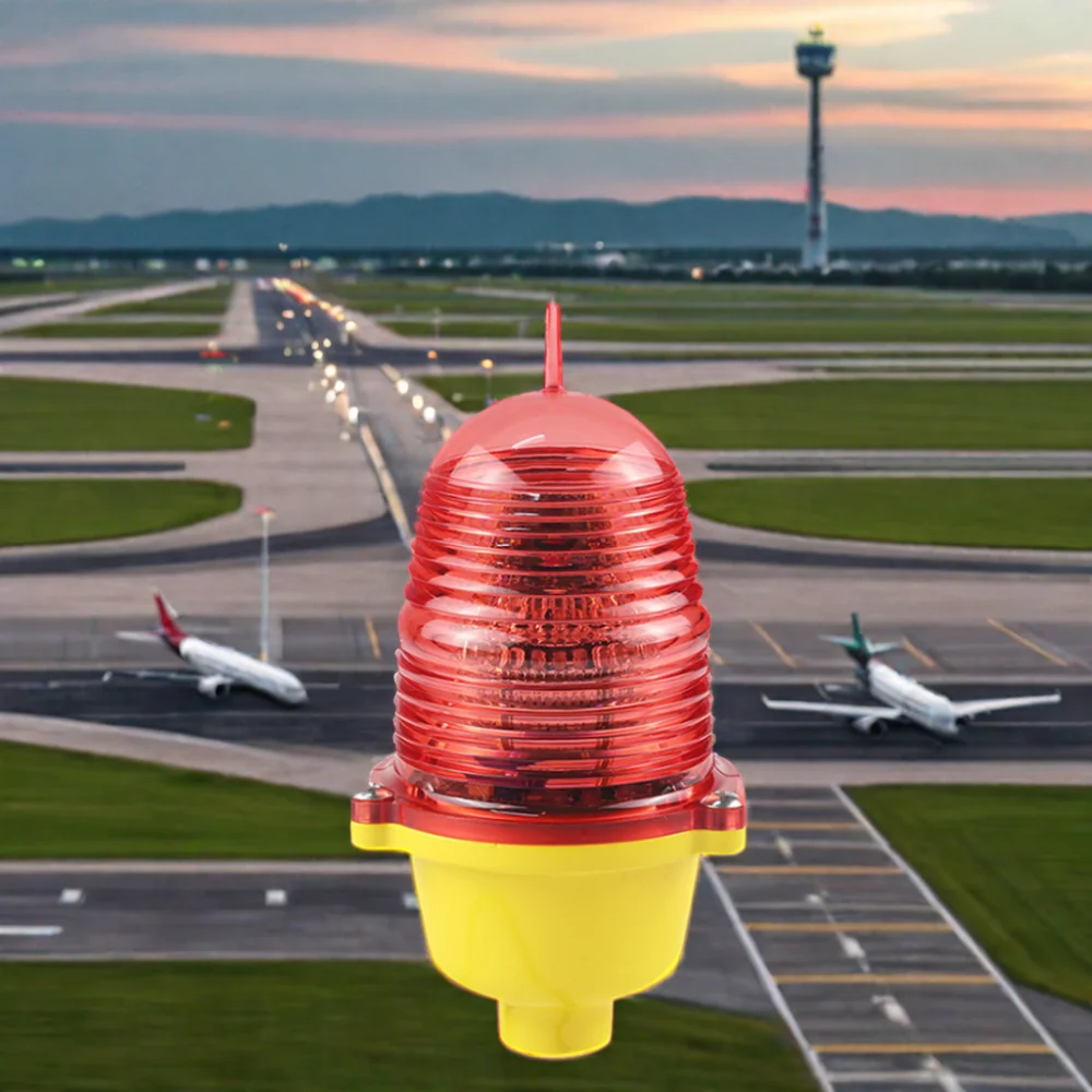 FAA L810 Building Aircraft LED Aviation Obstruction Warning Light/Chimney High Visibility Obstruction Light for Aviation