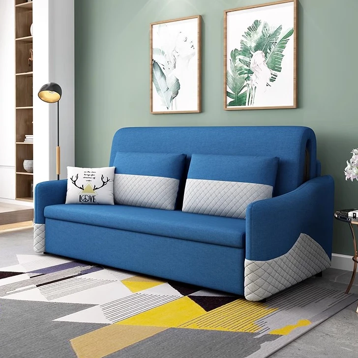 Hot sale save space living room sofas modern sofa bed furniture with storage sofa bed