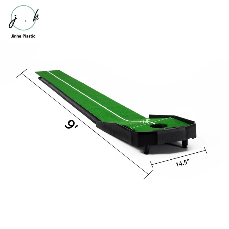 Indoor or Outdoor Use Portable Golf Putting Green with Auto Ball Return