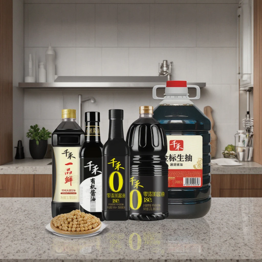 Chinese Dark Raw Soya Sauce Kosher Sweet Cooking Brewed Mushroom Soy Sauce Liquid in Bottle Drum Packaging Available